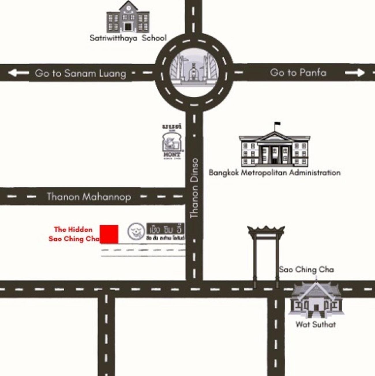 Go Inn Sao Chingcha - โกอินน์ เสาชิงช้า Банкок Екстериор снимка